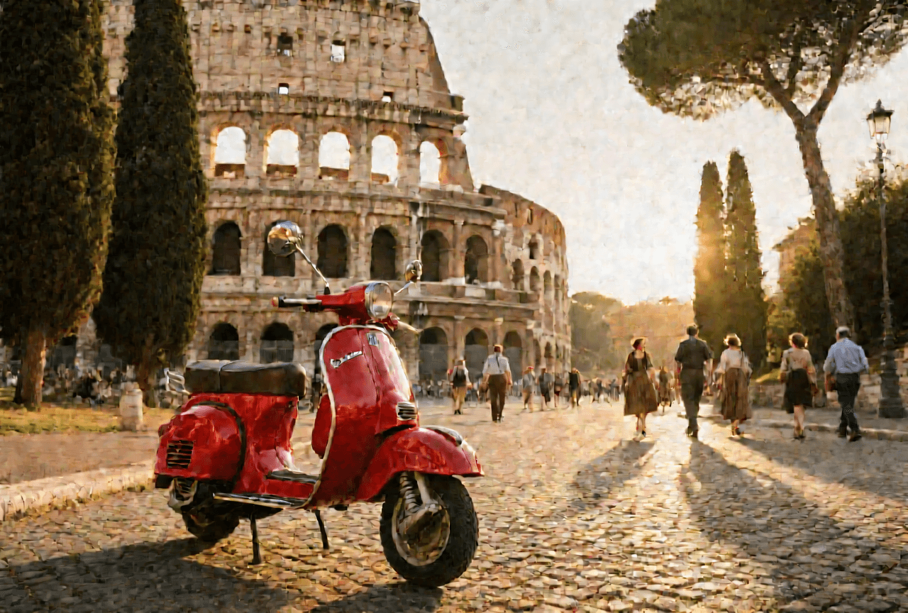 Qwen at q4: painterly artifacts, degraded textures, oil-paint quality degradation